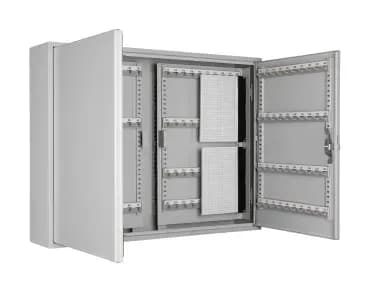 Schlüsselschrank doppeltürig mit 400 Haken