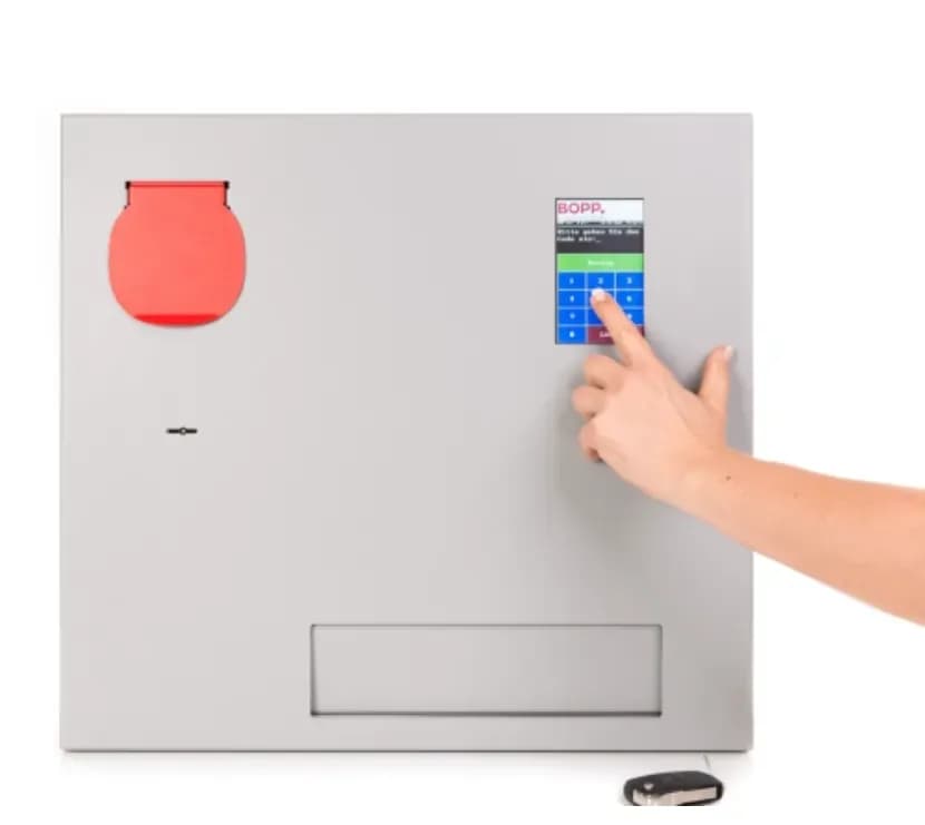 Schlüsselbox mit Code für sichere Schlüsselübergabe