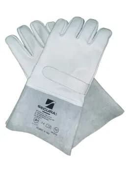 Überhandschuh aus Leder