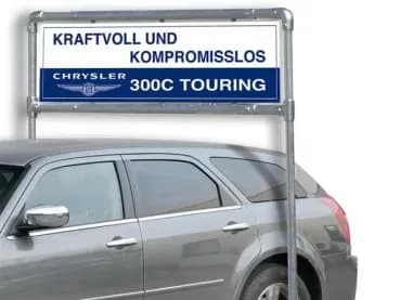 Beschriftung für Werbetafel Set