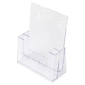 Prospekthalter Tisch/Wand 2 x A4