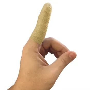 Pflaster und Fingerverband