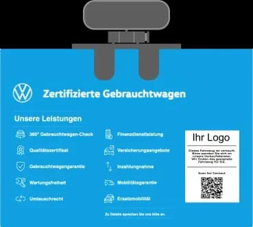 Digitales Preisschild für's Autohaus inkl. 5 Jahre Garantie