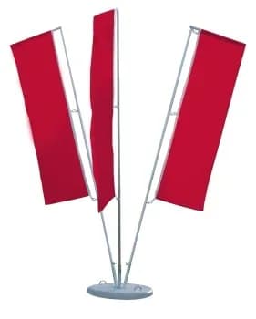 Fahnenburg mit Drehausleger