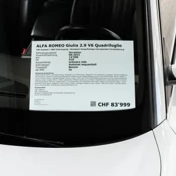 Preisblatthalter für Frontscheibe, A3 Querformat