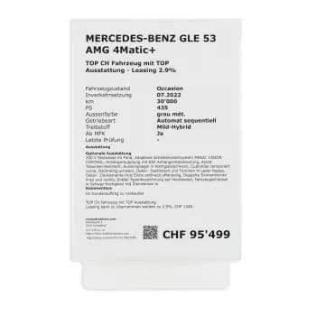 Preisblatthalter für Frontscheibe, A4 Hochformat