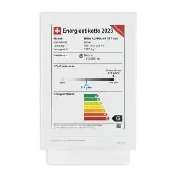 Preisblatthalter für Frontscheibe, A4 Hochformat
