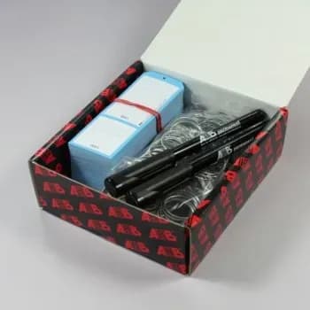 Schlüsselanhänger Box, nummeriert & perforiert
