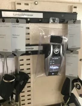 Schlüsseltasche für BMW Display Schlüssel