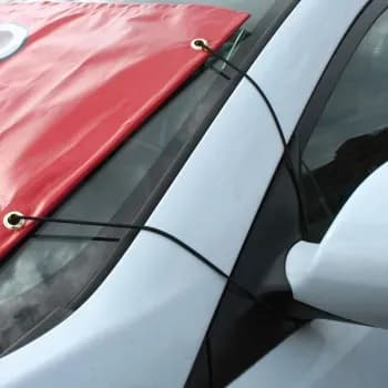 Windschutzscheibenbanner mit individuellem Druck